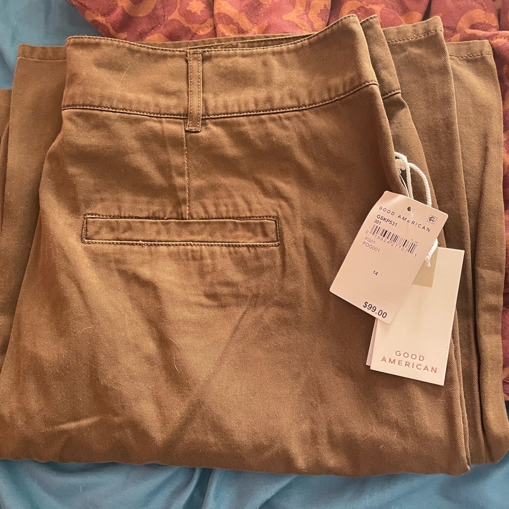 Good American skater boy cargo pants